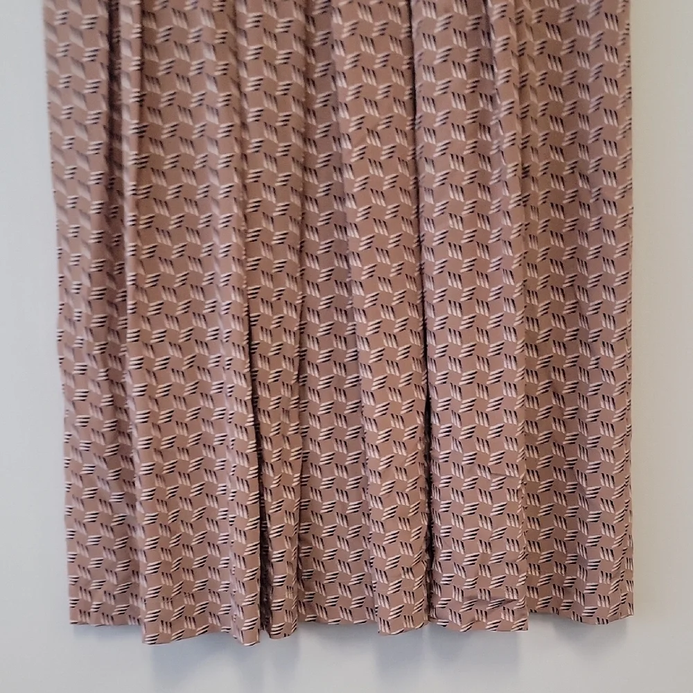 Dior Beige Patterned A-Line Skirt - Picture 9 of 16